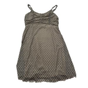 Originality Daisy Mesh Ruched Sweetheart Neck Lettuce Edge Mini Dress